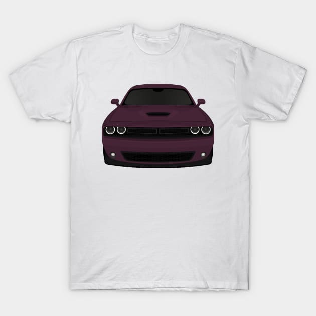 Challenger Purple T-Shirt by VENZ0LIC